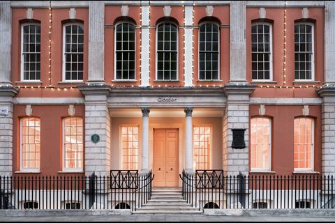 Glossier London outside of building